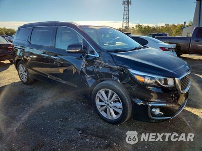 Czwarte zdjęcie samochodu z boku: 2016 KIA SEDONA SXL VIN:KNDME5C13G6173118 - miniatura