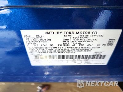 Zdjęcie 14 z 14 samochodu: 2021 FORD EDGE SE VIN:2FMPK4G97MBA65027 - miniatura