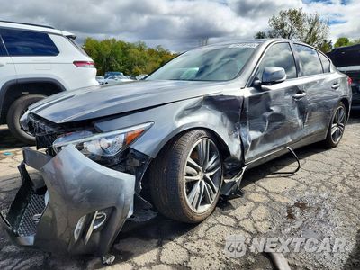 2016 INFINITI Q50 3.0T PREMIUM JN1EV7AR7GM345349 - główne zdjęcie licytacji z USA - miniatura