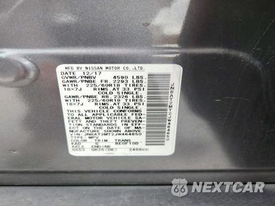 Zdjęcie 13 z 13 samochodu: 2018 NISSAN ROGUE SL VIN:JN8AT2MT2JW464650 - miniatura