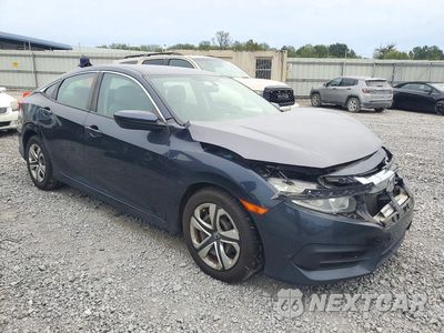 Czwarte zdjęcie samochodu z boku: 2016 HONDA CIVIC LX VIN:19XFC2F54GE061725 - miniatura