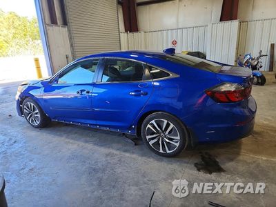 Drugie zdjęcie samochodu z przodu: 2019 HONDA INSIGHT EX VIN:19XZE4F59KE007512 - miniatura