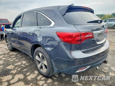Drugie zdjęcie samochodu z przodu: 2016 ACURA MDX VIN:5FRYD4H2XGB055943 - miniatura