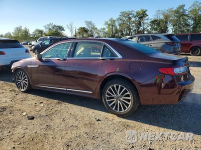 Drugie zdjęcie samochodu z przodu: 2017 LINCOLN CONTINENTAL SELECT VIN:1LN6L9SP6H5611807 - miniatura