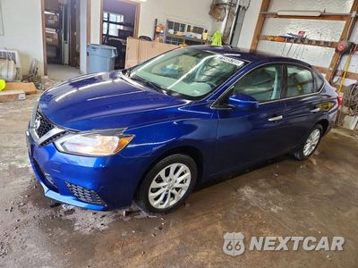 2019 NISSAN SENTRA SV 3N1AB7AP7KY284788 - główne zdjęcie licytacji z USA - miniatura