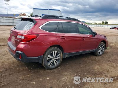 Trzecie zdjęcie samochodu z tyłu: 2018 SUBARU OUTBACK 2.5I LIMITED VIN:4S4BSANC0J3346850 - miniatura