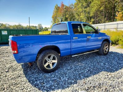 Trzecie zdjęcie samochodu z tyłu: 2003 DODGE RAM 1500 ST VIN:1D7HU18Z23S207598 - miniatura