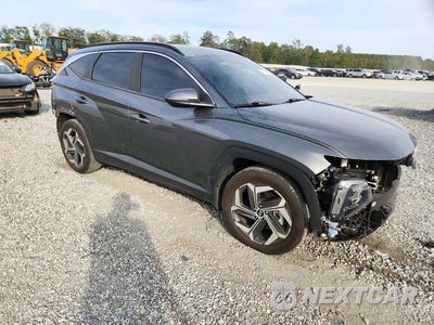 Czwarte zdjęcie samochodu z boku: 2023 HYUNDAI TUCSON SEL VIN:5NMJF3AE0PH272766 - miniatura