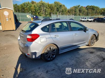 Trzecie zdjęcie samochodu z tyłu: 2014 SUBARU IMPREZA SPORT PREMIUM VIN:JF1GPAL60E8317131 - miniatura