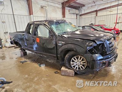 Czwarte zdjęcie samochodu z boku: 2012 FORD F150 SUPER CAB VIN:1FTFX1EFXCFC35483 - miniatura
