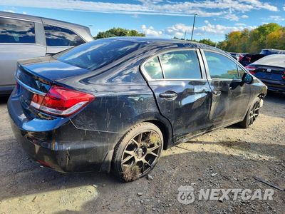 Trzecie zdjęcie samochodu z tyłu: 2015 HONDA CIVIC LX VIN:19XFB2F57FE079699 - miniatura
