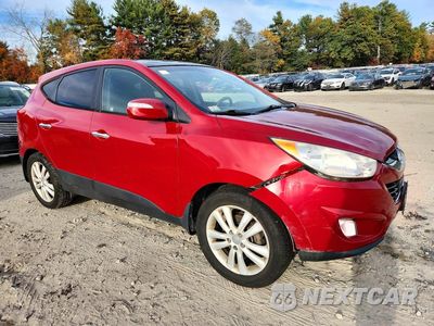 Czwarte zdjęcie samochodu z boku: 2012 HYUNDAI TUCSON LIMITED VIN:KM8JUCAC7CU381485 - miniatura
