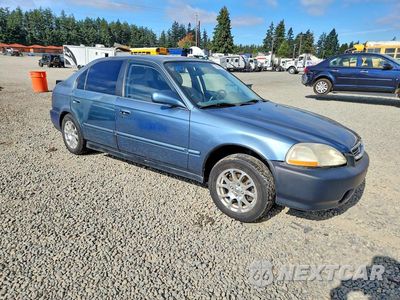Czwarte zdjęcie samochodu z boku: 1998 HONDA CIVIC EX VIN:1HGEJ8641WL041676 - miniatura