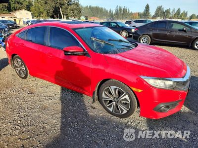 Czwarte zdjęcie samochodu z boku: 2017 HONDA CIVIC EX VIN:2HGFC1F39HH656893 - miniatura