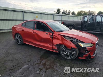 Czwarte zdjęcie samochodu z boku: 2019 VOLVO S60 T6 R-DESIGN VIN:7JRA22TM9KG002768 - miniatura
