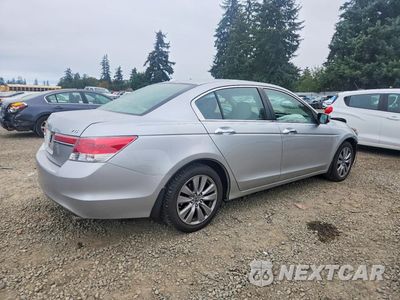 Trzecie zdjęcie samochodu z tyłu: 2012 HONDA ACCORD EXL VIN:1HGCP3F87CA016736 - miniatura