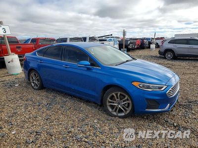 Czwarte zdjęcie samochodu z boku: 2020 FORD FUSION SEL VIN:3FA6P0CDXLR192462 - miniatura