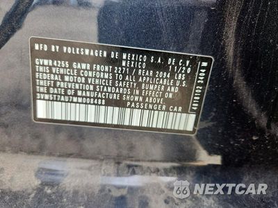 Zdjęcie 12 z 12 samochodu: 2021 VOLKSWAGEN GTI S VIN:3VW5T7AU7MM008488 - miniatura