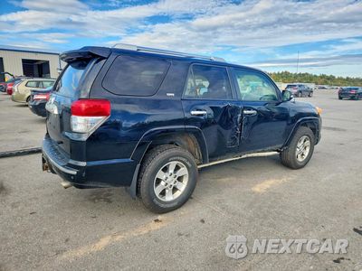 Trzecie zdjęcie samochodu z tyłu: 2013 TOYOTA 4RUNNER SR5 VIN:JTEBU5JR1D5135581 - miniatura
