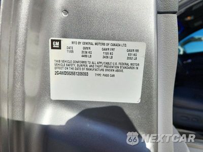 Zdjęcie 12 z 12 samochodu: 2006 BUICK LACROSSE CXL VIN:2G4WD582661206093 - miniatura