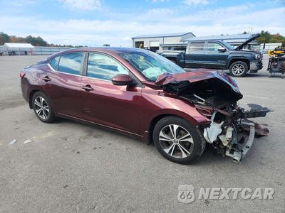 Czwarte zdjęcie samochodu z boku: 2020 NISSAN SENTRA SV VIN:3N1AB8CV0LY271836 - miniatura
