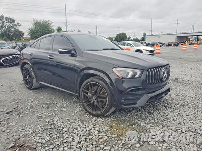 Czwarte zdjęcie samochodu z boku: 2021 MERCEDES-BENZ GLE COUPE AMG 53 4MATIC VIN:4JGFD6BB7MA248046 - miniatura