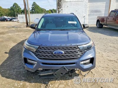 Piąte zdjęcie samochodu w środku: 2021 FORD EXPLORER XLT VIN:1FMSK8DH5MGA02854 - miniatura