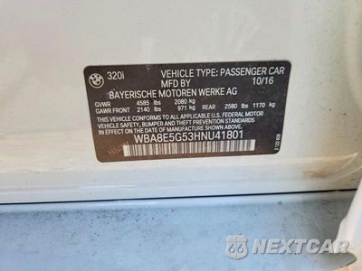 Zdjęcie 12 z 12 samochodu: 2017 BMW 320 XI VIN:WBA8E5G53HNU41801 - miniatura