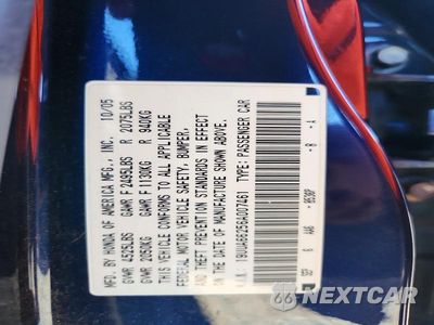 Zdjęcie 12 z 12 samochodu: 2006 ACURA 3.2TL VIN:19UUA66256A007461 - miniatura