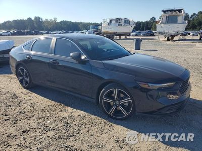 Czwarte zdjęcie samochodu z boku: 2023 HONDA ACCORD HYBRID SPORT VIN:1HGCY2F54PA020150 - miniatura