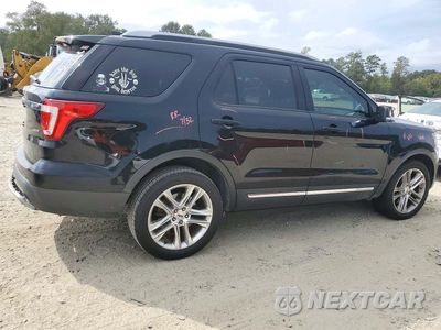 Trzecie zdjęcie samochodu z tyłu: 2017 FORD EXPLORER XLT VIN:1FM5K8D80HGB18370 - miniatura