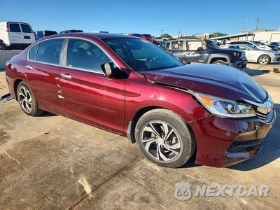 Czwarte zdjęcie samochodu z boku: 2017 HONDA ACCORD LX VIN:1HGCR2F30HA122199 - miniatura