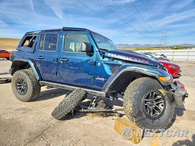 Czwarte zdjęcie samochodu z boku: 2025 JEEP WRANGLER RUBICON VIN:1C4RJXFNXSW519136 - miniatura