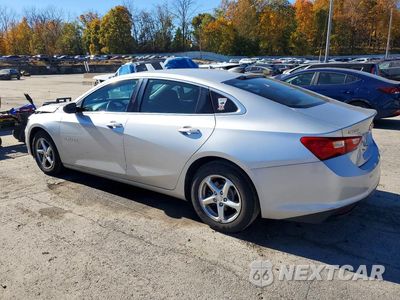 Drugie zdjęcie samochodu z przodu: 2017 CHEVROLET MALIBU LS VIN:1G1ZB5ST0HF289596 - miniatura