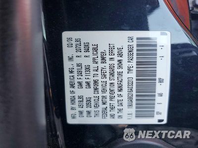 Zdjęcie 12 z 12 samochodu: 2006 ACURA 3.2TL VIN:19UUA66216A032213 - miniatura