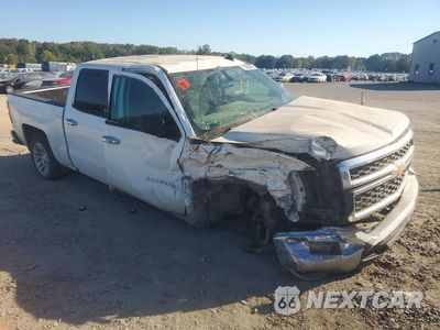 Czwarte zdjęcie samochodu z boku: 2014 CHEVROLET SILVERADO C1500 LT VIN:3GCPCREC8EG170686 - miniatura