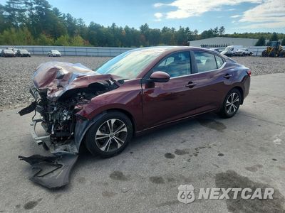 2020 NISSAN SENTRA SV 3N1AB8CV0LY271836 - główne zdjęcie licytacji z USA - miniatura