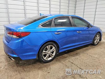 Trzecie zdjęcie samochodu z tyłu: 2018 HYUNDAI SONATA SEL VIN:5NPE34AF0JH647087 - miniatura