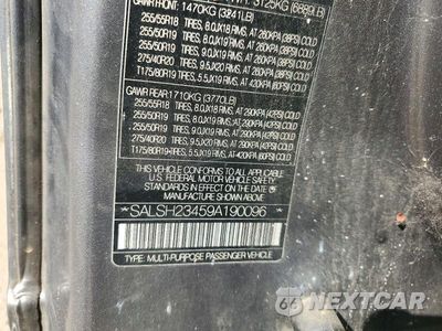 Zdjęcie 12 z 12 samochodu: 2009 LAND ROVER RANGE ROVER SPORT SUPERCHARGED VIN:SALSH23459A190096 - miniatura