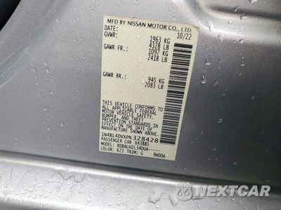 Zdjęcie 12 z 12 samochodu: 2023 NISSAN ALTIMA SV VIN:1N4BL4DVXPN328428 - miniatura