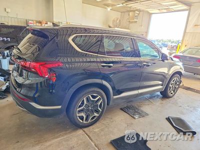 Trzecie zdjęcie samochodu z tyłu: 2022 HYUNDAI SANTA FE LIMITED VIN:5NMS44AL6NH416672 - miniatura