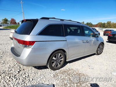 Trzecie zdjęcie samochodu z tyłu: 2014 HONDA ODYSSEY TOURING VIN:5FNRL5H98EB109328 - miniatura