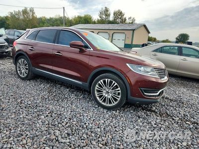 Czwarte zdjęcie samochodu z boku: 2016 LINCOLN MKX RESERVE VIN:2LMTJ6LR2GBL84315 - miniatura
