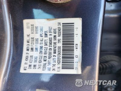 Zdjęcie 13 z 13 samochodu: 2013 HONDA ACCORD SPORT VIN:1HGCR2F57DA263590 - miniatura