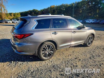 Trzecie zdjęcie samochodu z tyłu: 2017 INFINITI QX60 BASE VIN:5N1DL0MM1HC528948 - miniatura
