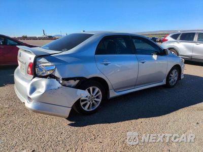 Trzecie zdjęcie samochodu z tyłu: 2010 TOYOTA COROLLA S VIN:1NXBU4EE0AZ203789 - miniatura