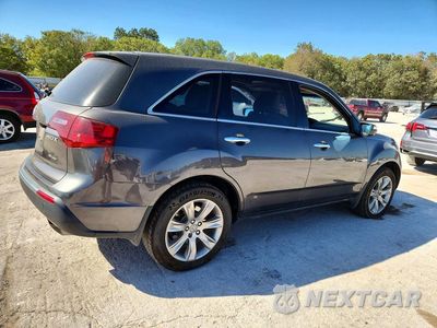 Trzecie zdjęcie samochodu z tyłu: 2012 ACURA MDX ADVANCE VIN:2HNYD2H61CH520312 - miniatura