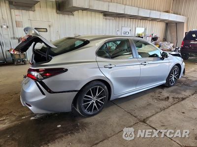 Trzecie zdjęcie samochodu z tyłu: 2022 TOYOTA CAMRY SE VIN:4T1G11AK9NU712066 - miniatura