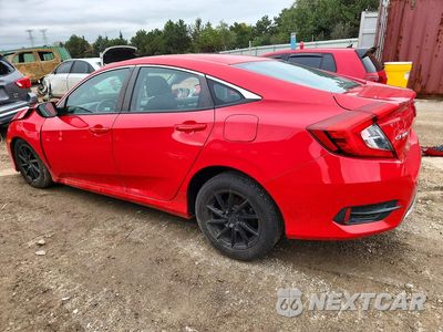 Drugie zdjęcie samochodu z przodu: 2020 HONDA CIVIC LX VIN:2HGFC2F6XLH548291 - miniatura
