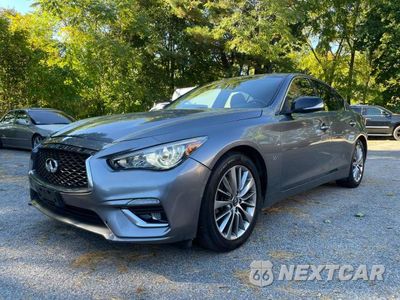 Drugie zdjęcie samochodu z przodu: 2018 INFINITI Q50 3.0T LUXE VIN:JN1EV7ARXJM442262 - miniatura